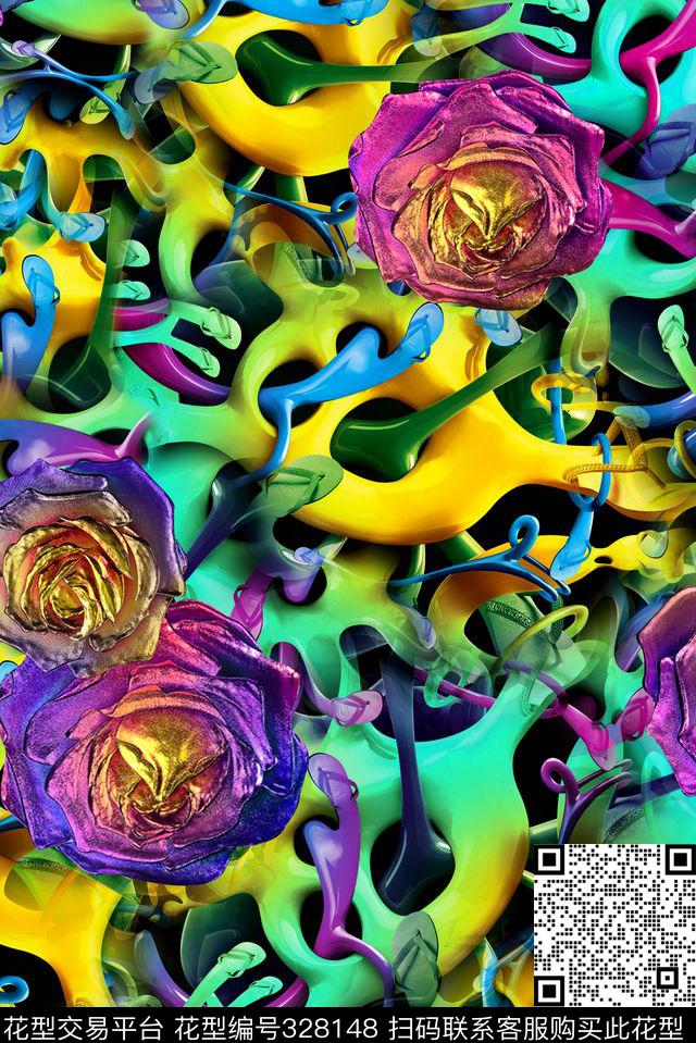 数码印花华亿平台下载（图片编号: 328148） - 瓦栏（Walan）