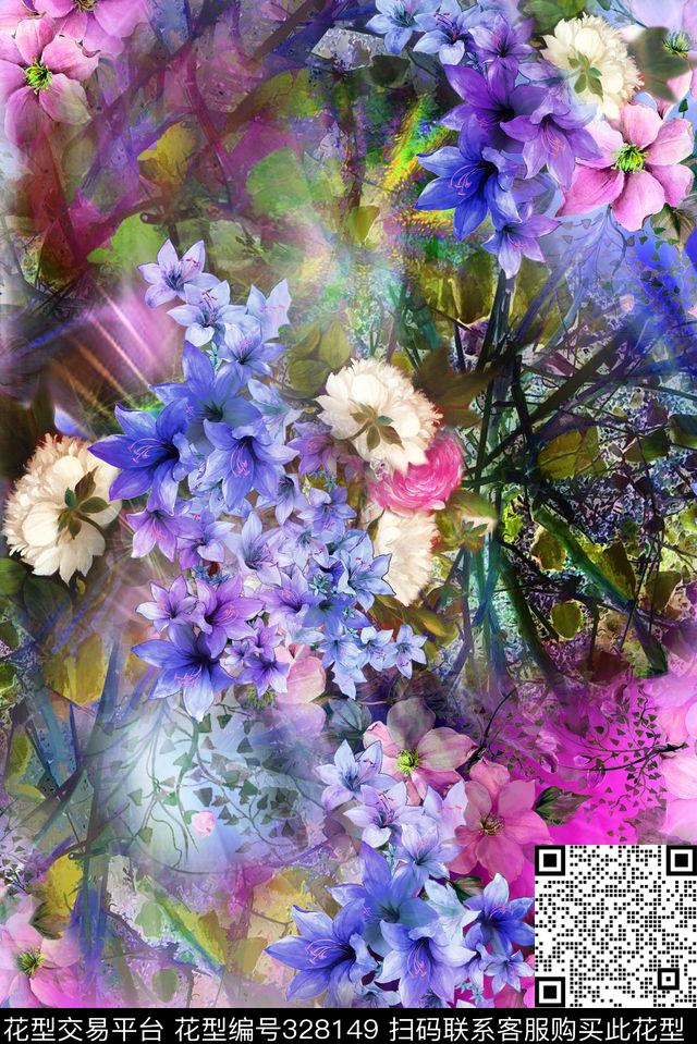 数码印花华亿平台下载（图片编号: 328149） - 瓦栏（Walan）