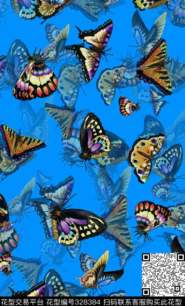 复古潮流抽象数码印花华亿平台下载（图片编号: 328384） - 瓦栏（Walan）