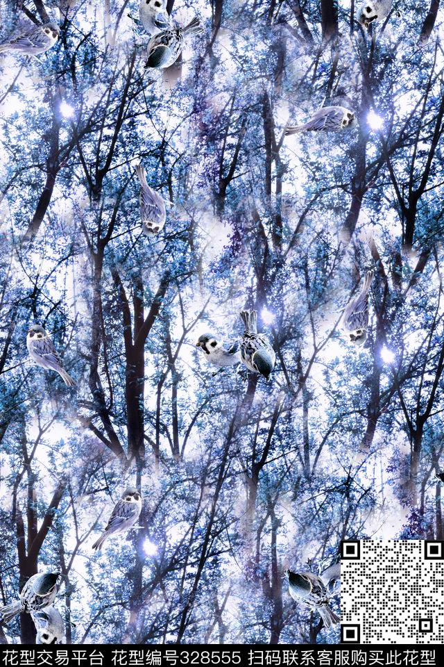 休闲抽象怀旧数码印花华亿平台下载（图片编号: 328555） - 瓦栏（Walan）