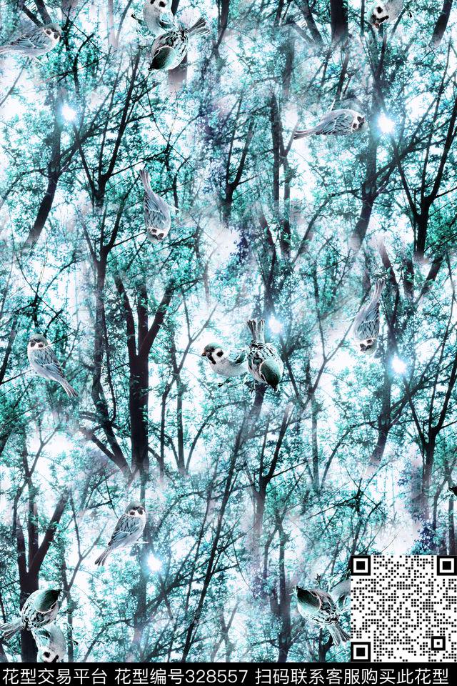 休闲抽象怀旧数码印花华亿平台下载（图片编号: 328557） - 瓦栏（Walan）