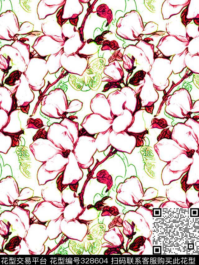 传统印花华亿平台下载（图片编号: 328604） - 瓦栏（Walan）