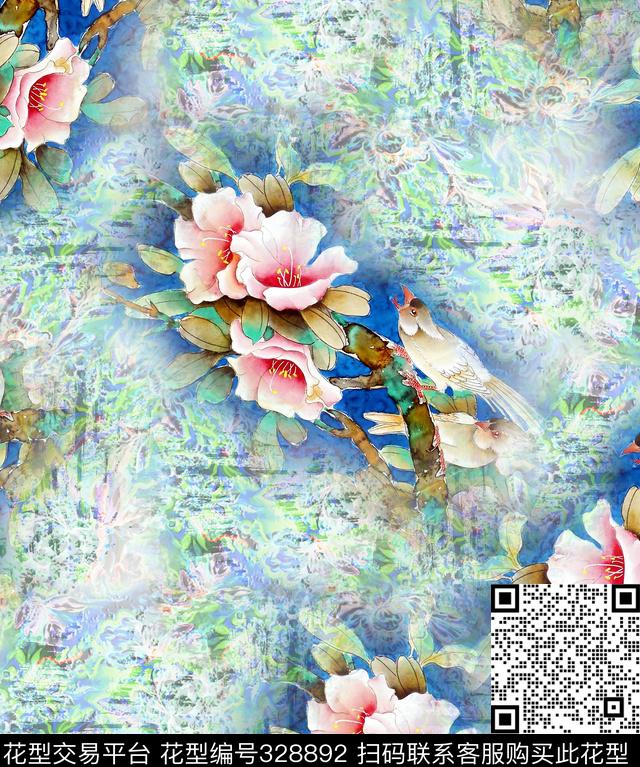 循环华亿平台数码印花华亿平台下载（图片编号: 328892） - 瓦栏（Walan）