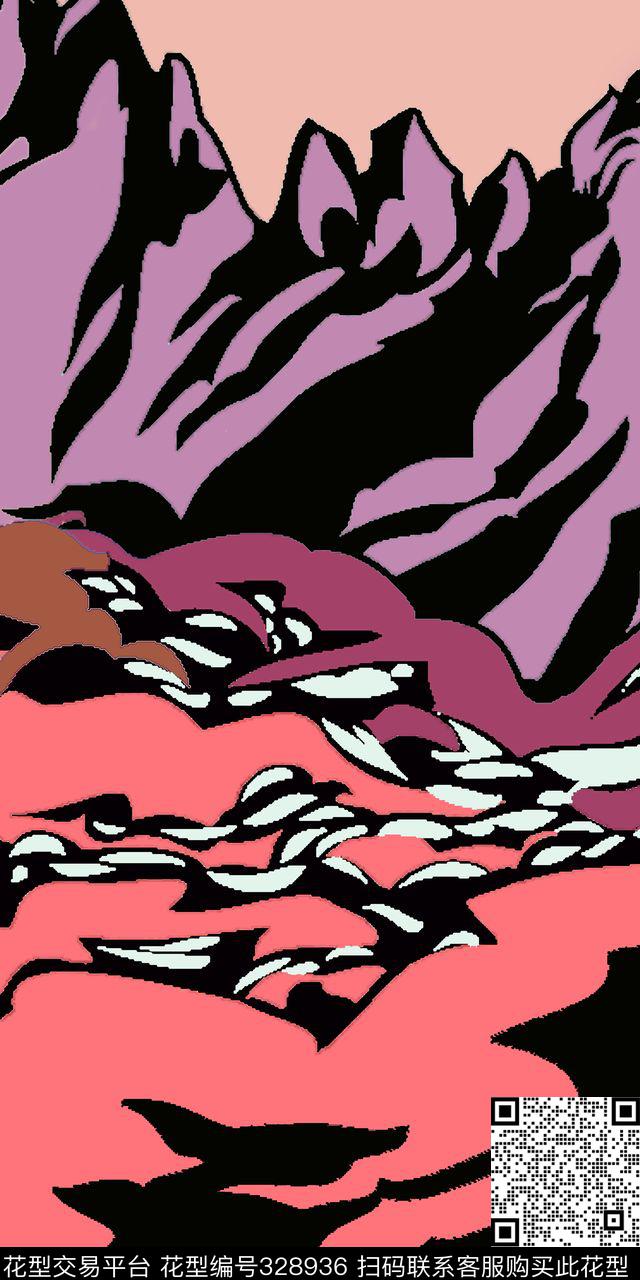 传统印花华亿平台下载（图片编号: 328936） - 瓦栏（Walan）