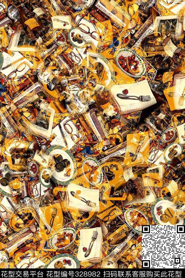 数码华亿平台数码印花华亿平台下载（图片编号: 328982） - 瓦栏（Walan）