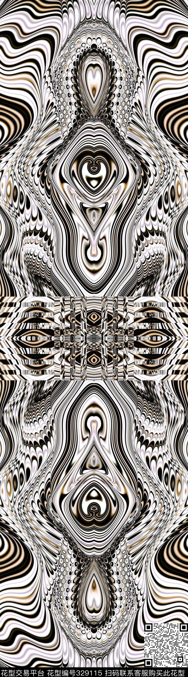 G-几何印象/Geometry数码印花华亿平台下载（图片编号: 329115） - 瓦栏（Walan）