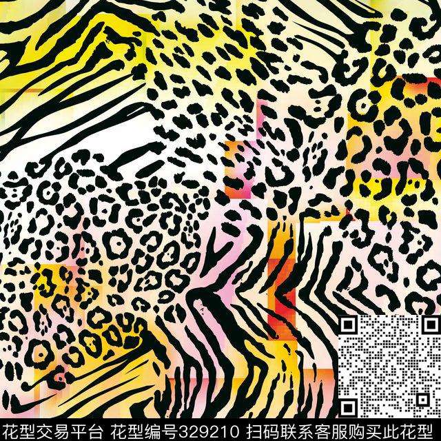 动物纹传统印花华亿平台下载（图片编号: 329210） - 瓦栏（Walan）