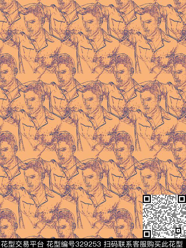 传统印花华亿平台下载（图片编号: 329253） - 瓦栏（Walan）