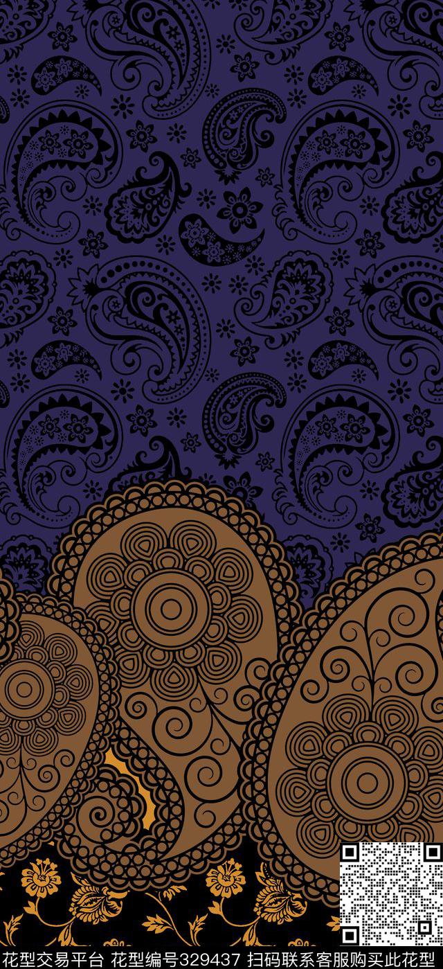 传统印花华亿平台下载（图片编号: 329437） - 瓦栏（Walan）