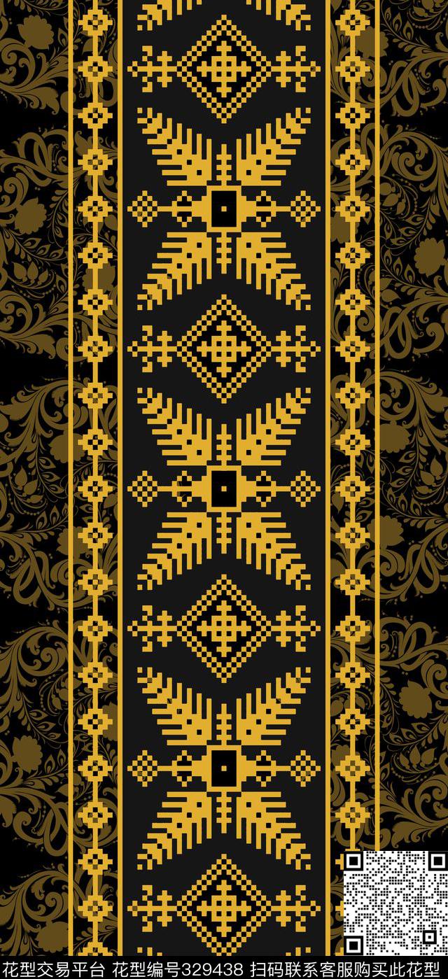 传统印花华亿平台下载（图片编号: 329438） - 瓦栏（Walan）