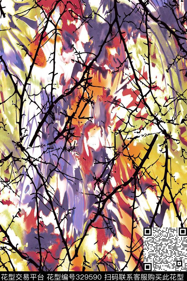 动物纹传统印花华亿平台下载（图片编号: 329590） - 瓦栏（Walan）