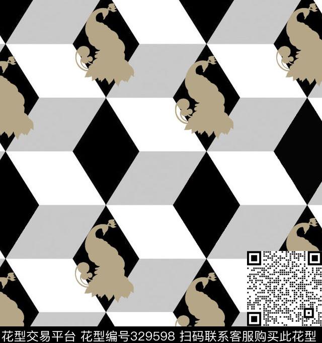 传统印花华亿平台下载（图片编号: 329598） - 瓦栏（Walan）