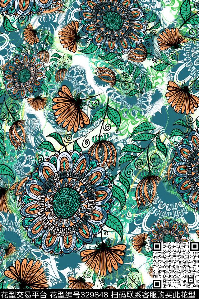 数码华亿平台数码印花华亿平台下载（图片编号: 329848） - 瓦栏（Walan）