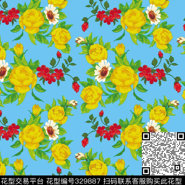 数码印花华亿平台下载（图片编号: 329887） - 瓦栏（Walan）