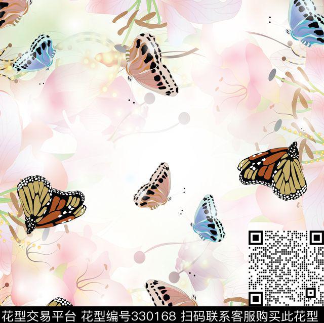 方巾数码印花华亿平台下载（图片编号: 330168） - 瓦栏（Walan）