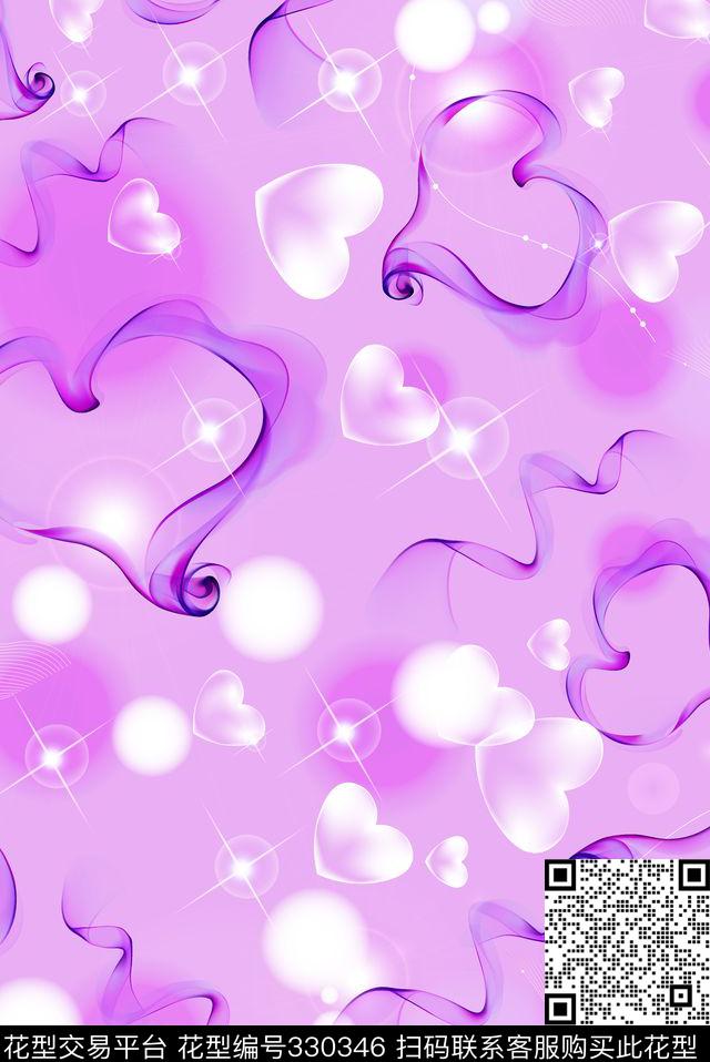 抽象数码印花华亿平台下载（图片编号: 330346） - 瓦栏（Walan）