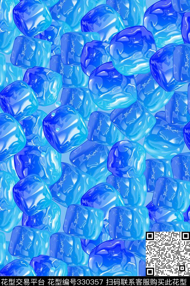 抽象数码印花华亿平台下载（图片编号: 330357） - 瓦栏（Walan）