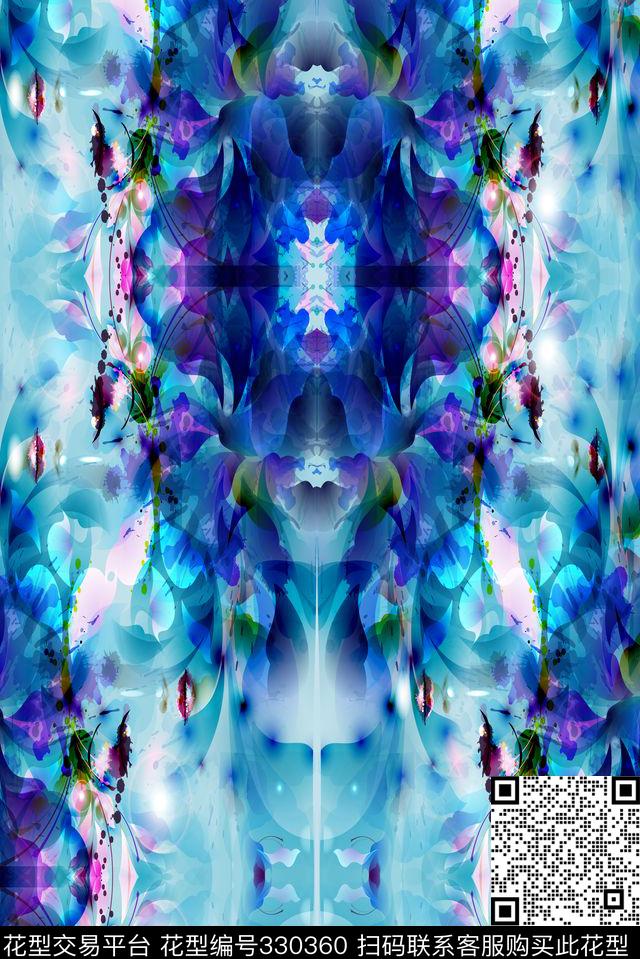 女装数码印花华亿平台下载（图片编号: 330360） - 瓦栏（Walan）