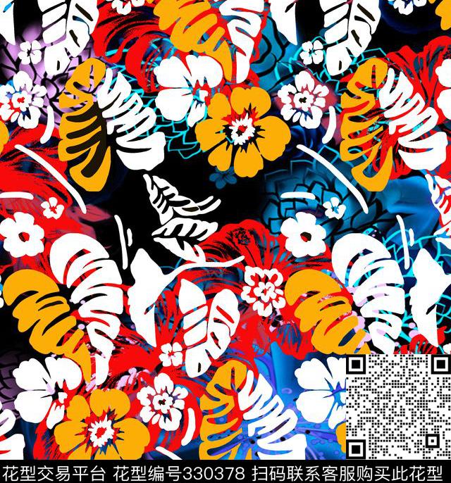 传统印花华亿平台下载（图片编号: 330378） - 瓦栏（Walan）