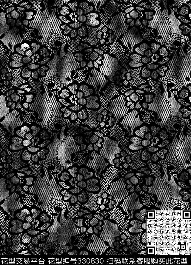 传统印花华亿平台下载（图片编号: 330830） - 瓦栏（Walan）