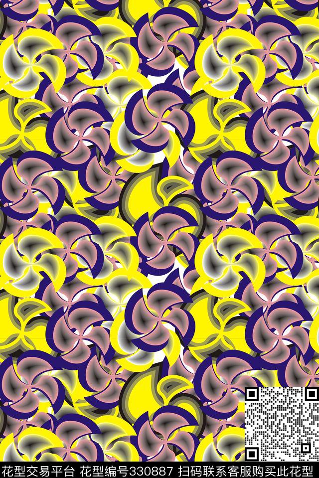 女装华亿平台数码印花华亿平台下载（图片编号: 330887） - 瓦栏（Walan）