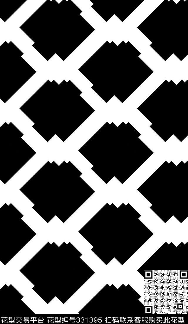 几何传统印花华亿平台下载（图片编号: 331395） - 瓦栏（Walan）