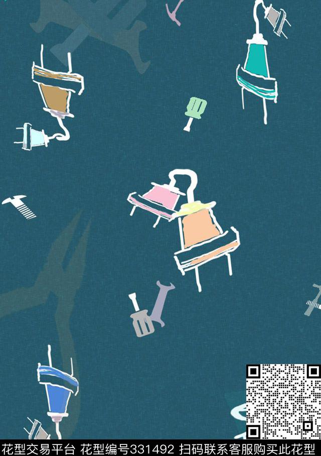 传统印花华亿平台下载（图片编号: 331492） - 瓦栏（Walan）