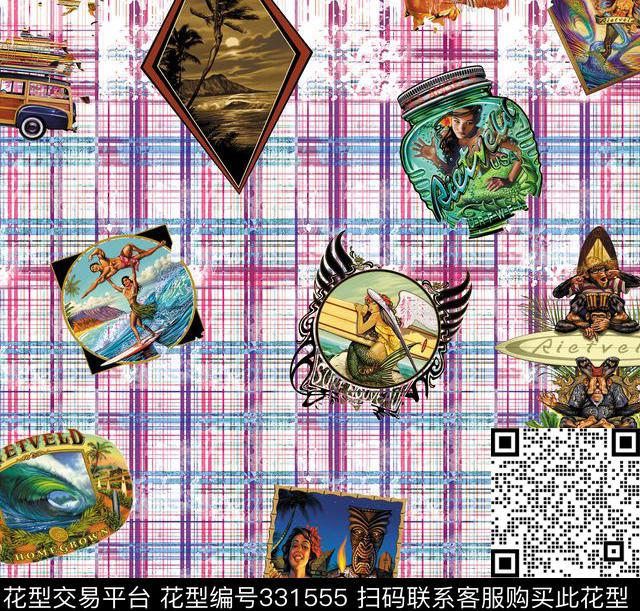 数码印花华亿平台下载（图片编号: 331555） - 瓦栏（Walan）