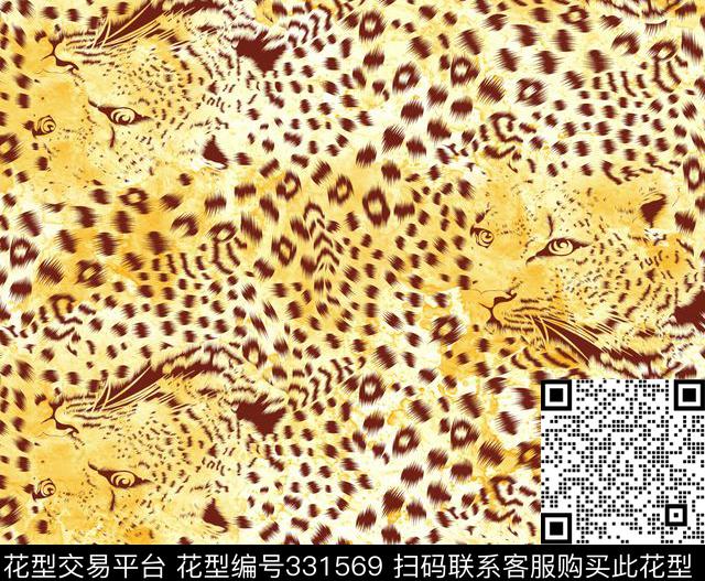 动物纹传统印花华亿平台下载（图片编号: 331569） - 瓦栏（Walan）