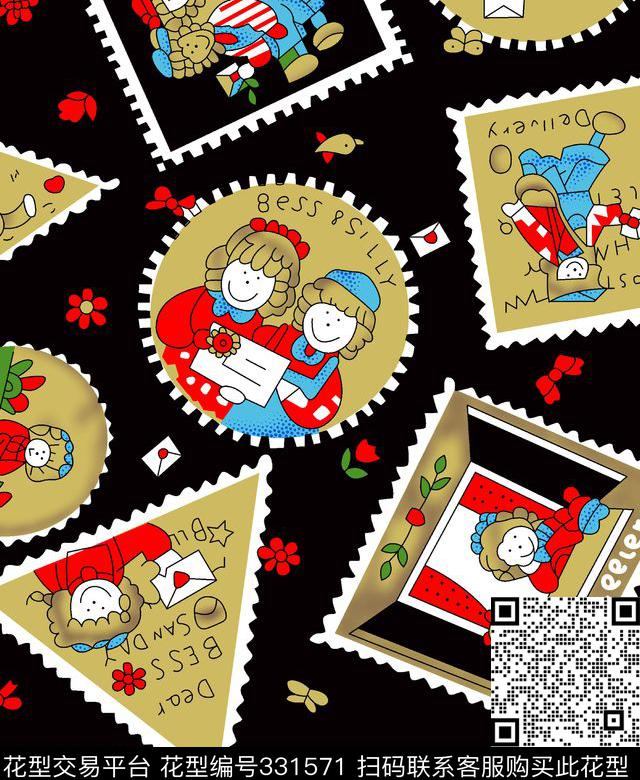 T恤服装传统印花华亿平台下载（图片编号: 331571） - 瓦栏（Walan）