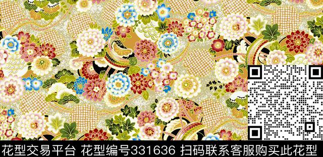 传统印花华亿平台下载（图片编号: 331636） - 瓦栏（Walan）