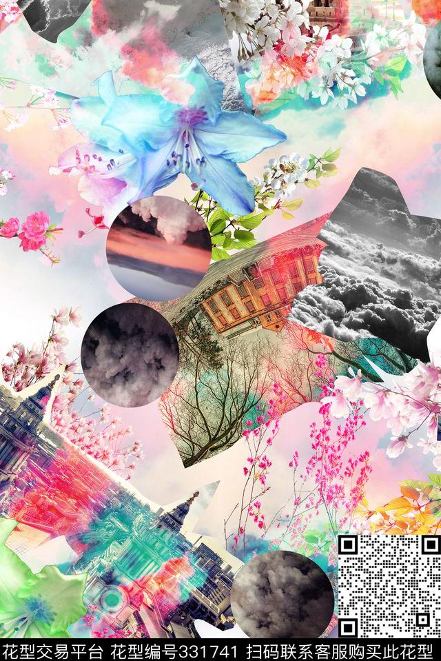 流行时尚花等数码印花华亿平台下载（图片编号: 331741） - 瓦栏（Walan）