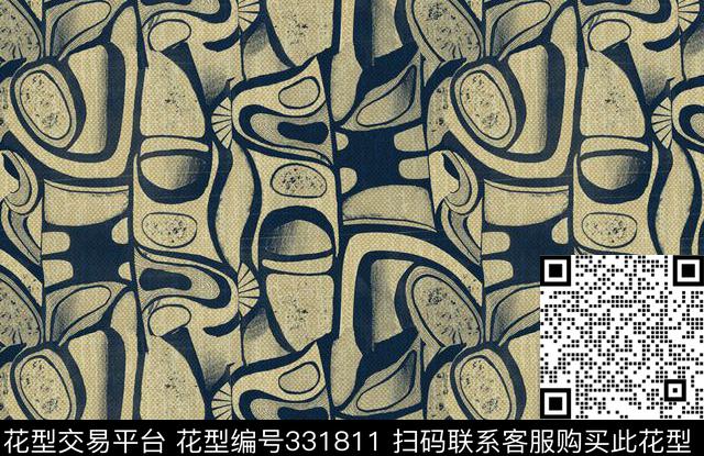 传统印花华亿平台下载（图片编号: 331811） - 瓦栏（Walan）