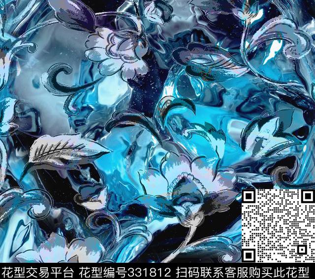 传统印花华亿平台下载（图片编号: 331812） - 瓦栏（Walan）