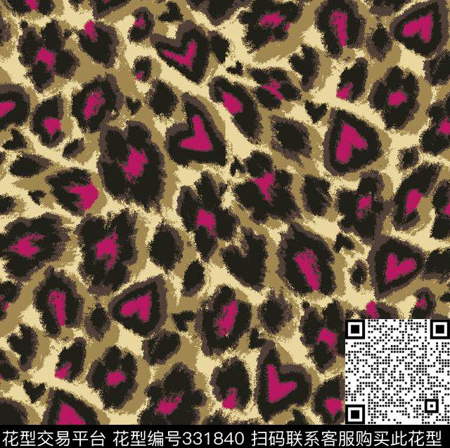 动物纹传统印花华亿平台下载（图片编号: 331840） - 瓦栏（Walan）