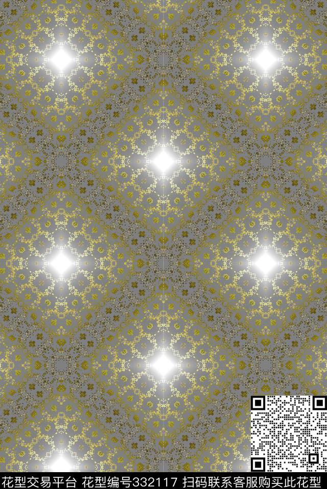 几何数码印花华亿平台下载（图片编号: 332117） - 瓦栏（Walan）