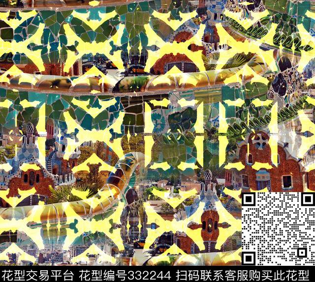 ♥红桃A〖玩趣几何〗♥红桃A〖潮流男装〗数码印花华亿平台下载（图片编号: 332244） - 瓦栏（Walan）