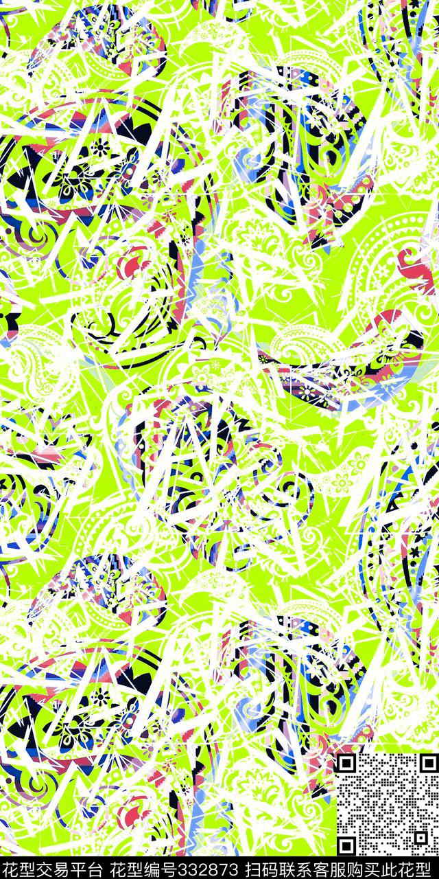 传统印花华亿平台下载（图片编号: 332873） - 瓦栏（Walan）