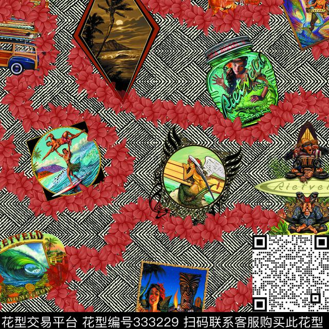 数码印花华亿平台下载（图片编号: 333229） - 瓦栏（Walan）