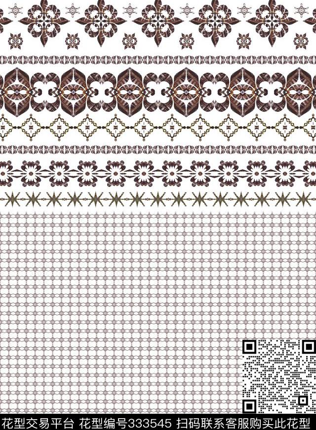 欧美不规则几何几何数码印花华亿平台下载（图片编号: 333545） - 瓦栏（Walan）