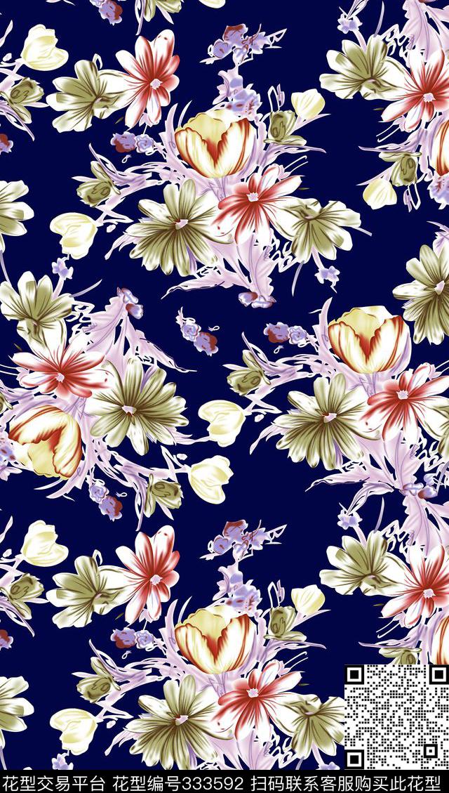 传统印花华亿平台下载（图片编号: 333592） - 瓦栏（Walan）