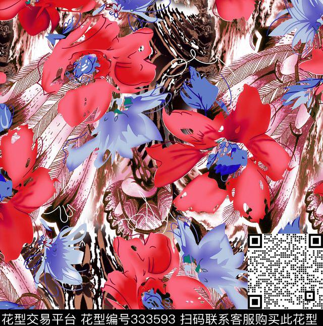 传统印花华亿平台下载（图片编号: 333593） - 瓦栏（Walan）