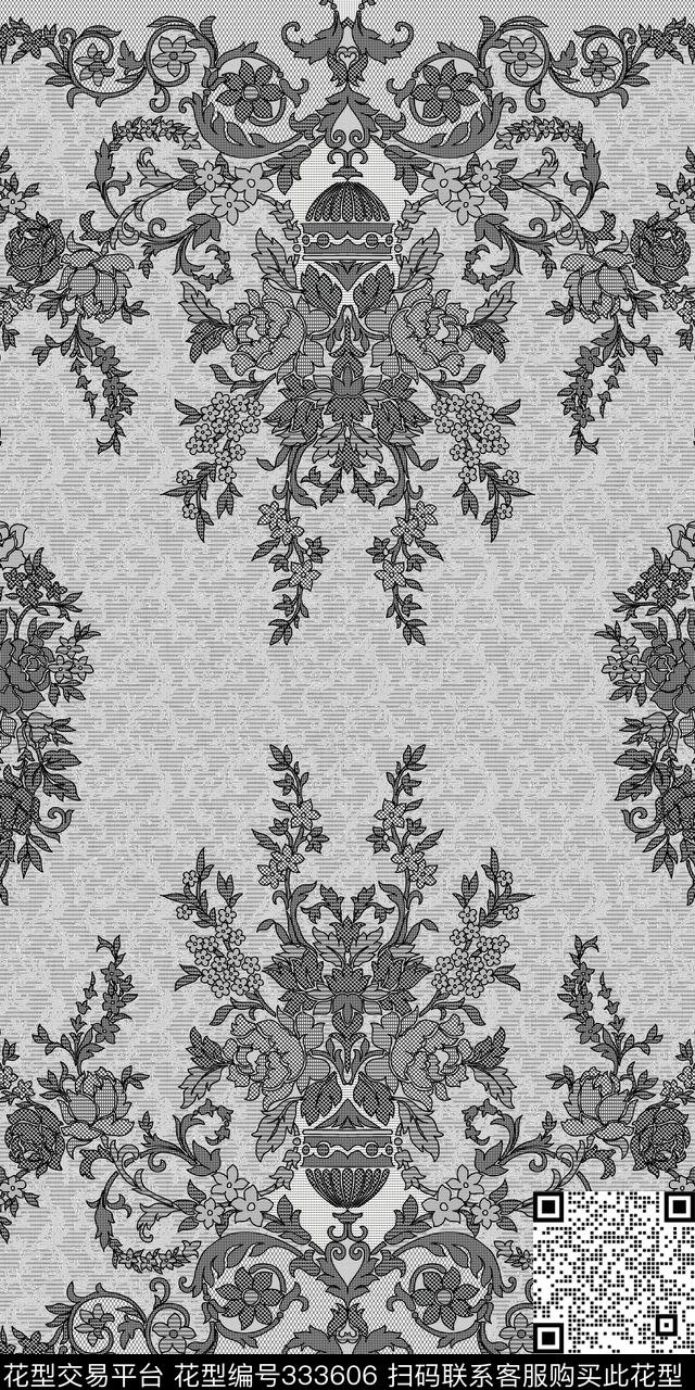 传统印花华亿平台下载（图片编号: 333606） - 瓦栏（Walan）