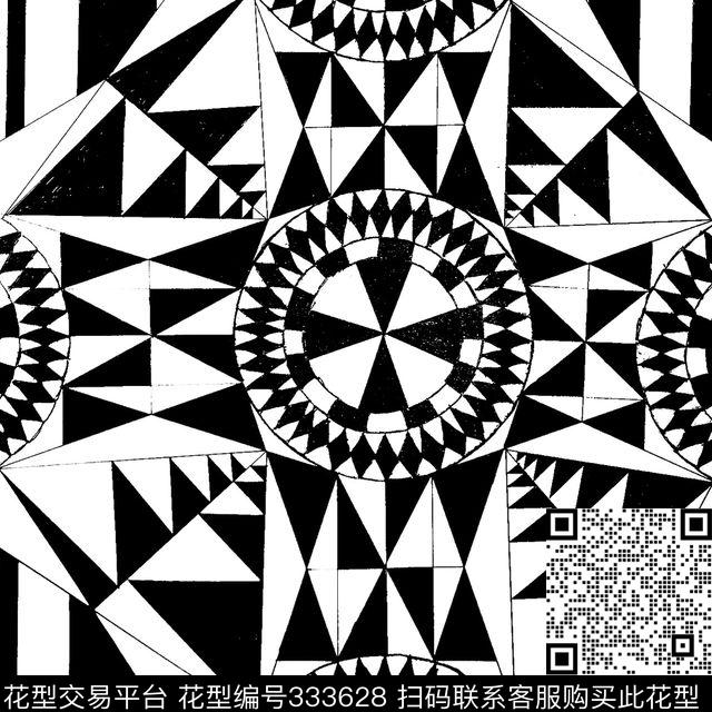 传统印花华亿平台下载（图片编号: 333628） - 瓦栏（Walan）