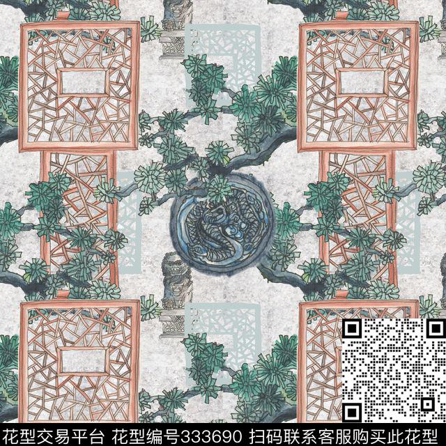 东方建筑数码印花华亿平台下载（图片编号: 333690） - 瓦栏（Walan）