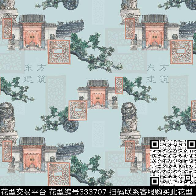 东方建筑数码印花华亿平台下载（图片编号: 333707） - 瓦栏（Walan）