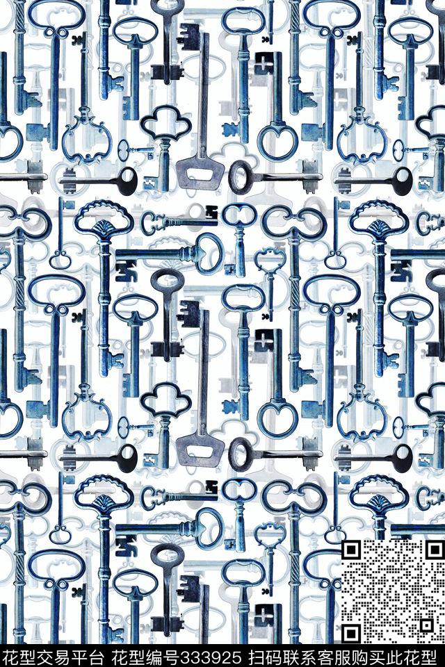 休闲怀旧写实数码印花华亿平台下载（图片编号: 333925） - 瓦栏（Walan）