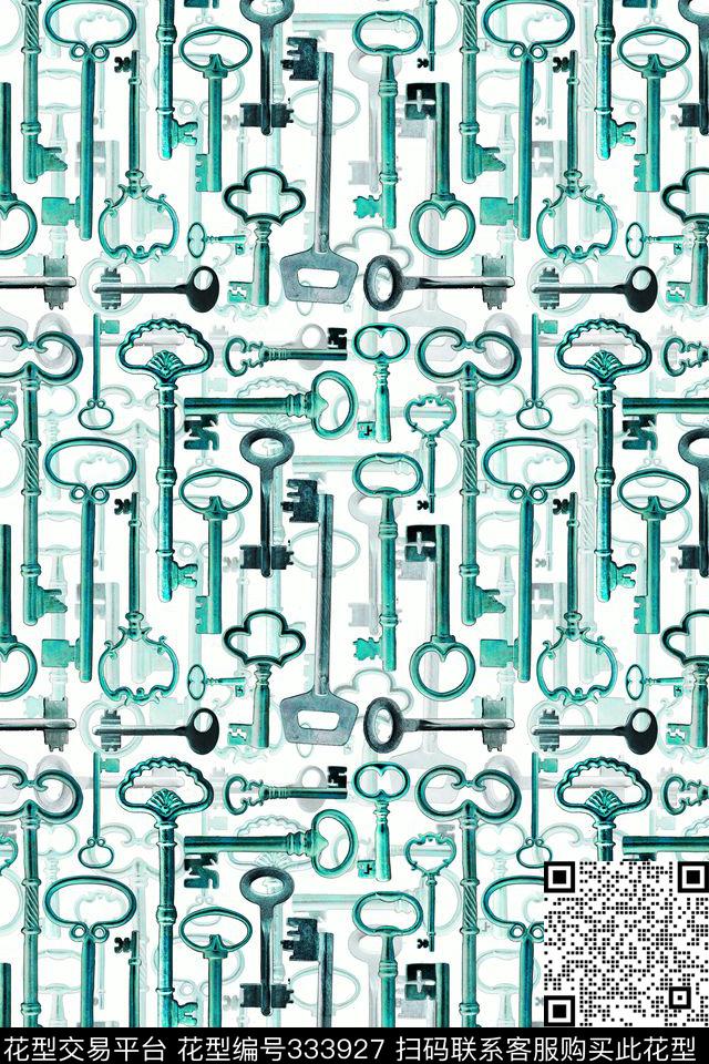 休闲怀旧写实数码印花华亿平台下载（图片编号: 333927） - 瓦栏（Walan）