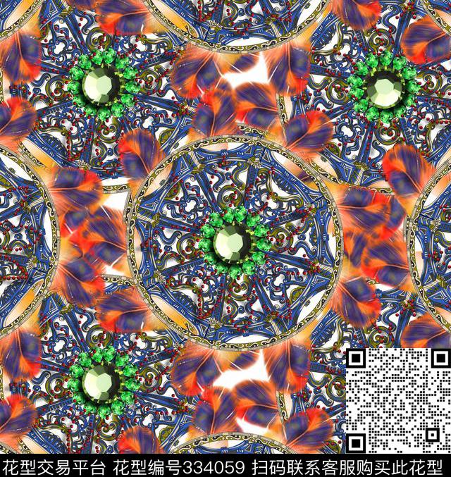 数码印花华亿平台下载（图片编号: 334059） - 瓦栏（Walan）