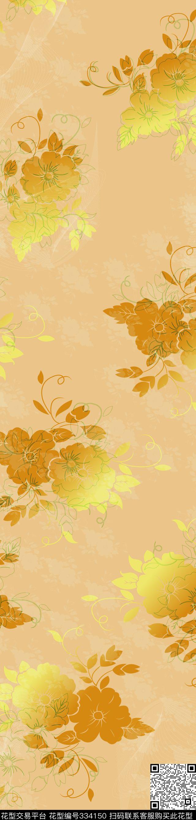 家纺传统印花华亿平台下载（图片编号: 334150） - 瓦栏（Walan）